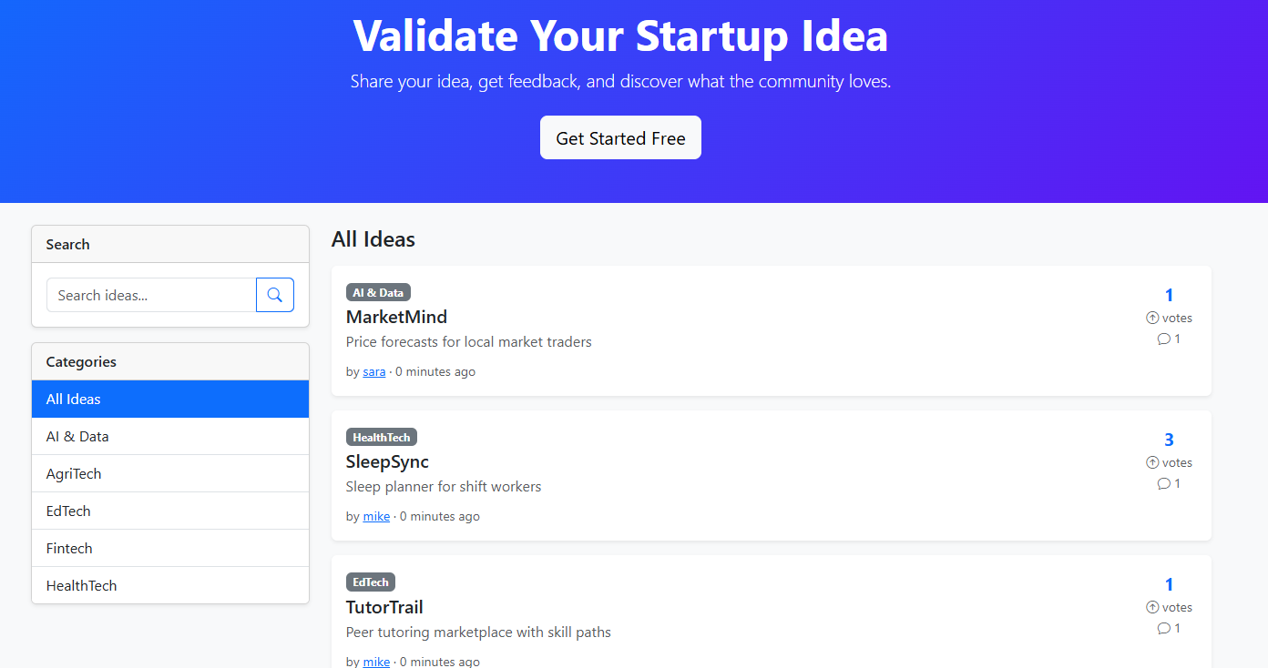 DRID Launchpad screenshot